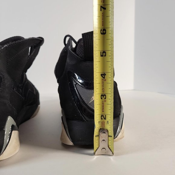 Air Jordan TRUE FLIGHT Black Cool Grey High Top Sneakers Men Size 12.5 - Picture 8 of 14